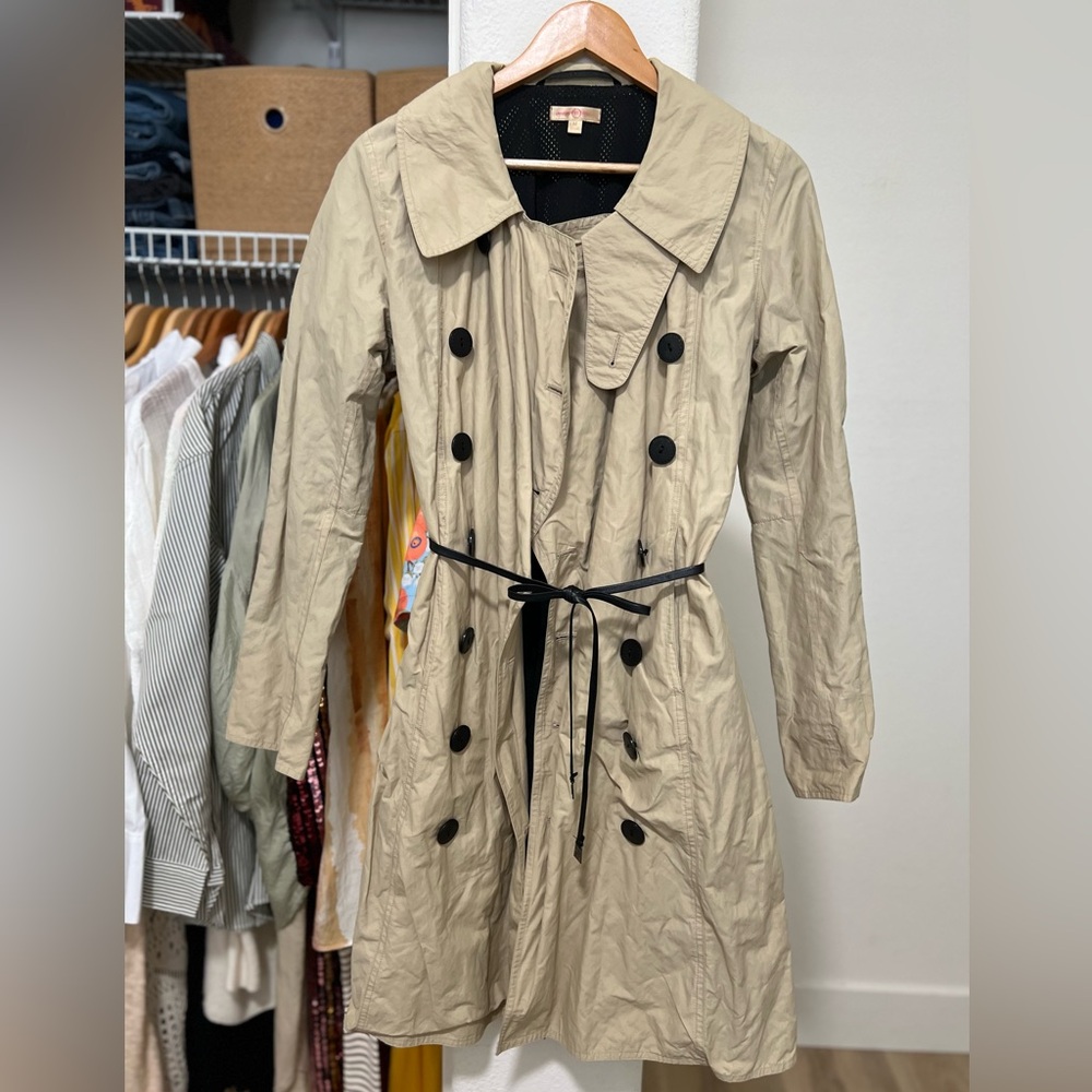 WILSONS LEATHER Belted Trench Coat